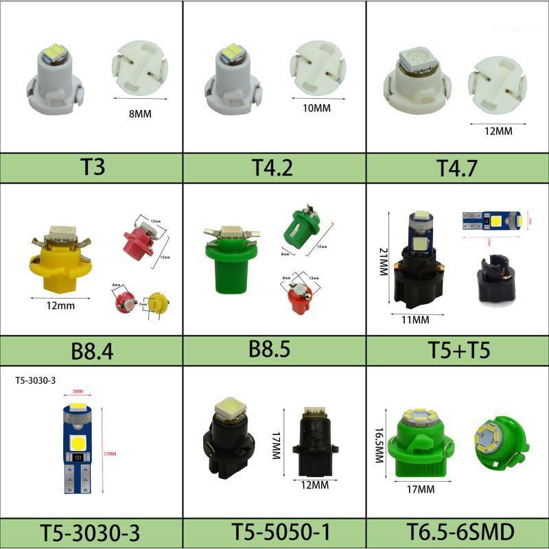 

Emergency Lights 10PCS T3 T4.2 T10 B8.4 Led Car Light Meter Bulb Dashboard Lamp Neo Wedge Instrument Dash Auto Interior Signal