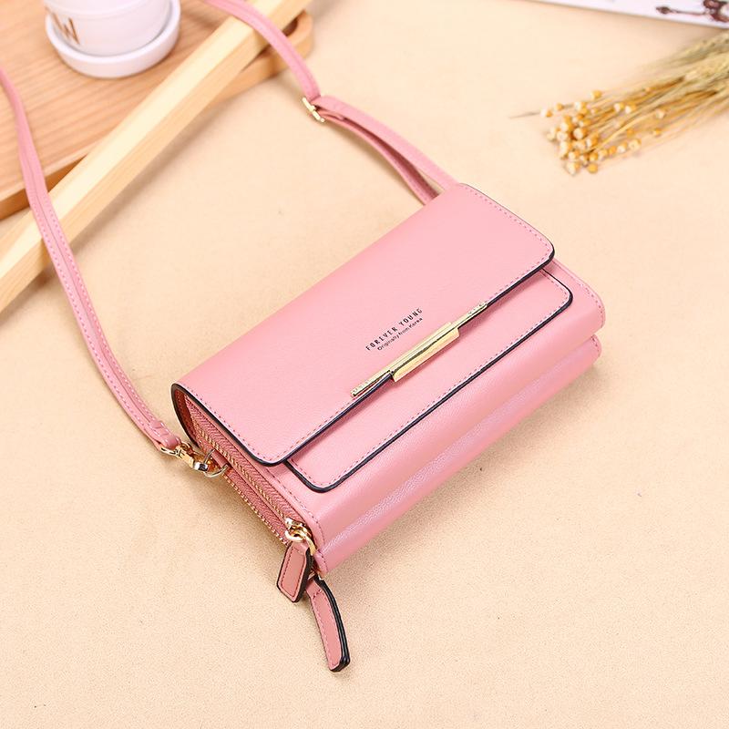 

Evening Bags Women's Shoulder 2021 Fashion Quilted Purses And Handbag Women Clutch Ladies Hand Bag Bolsa Pink, Brown