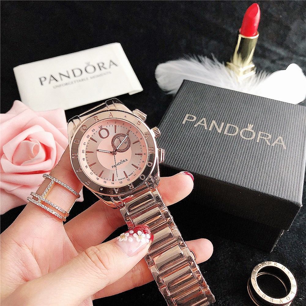 

2021 Pan Luxury gold watch womens mens watches fashion dress datejust Multi-Color dial designer stainless steel strap quartz movement 6 colors GIFT, Slivery;brown