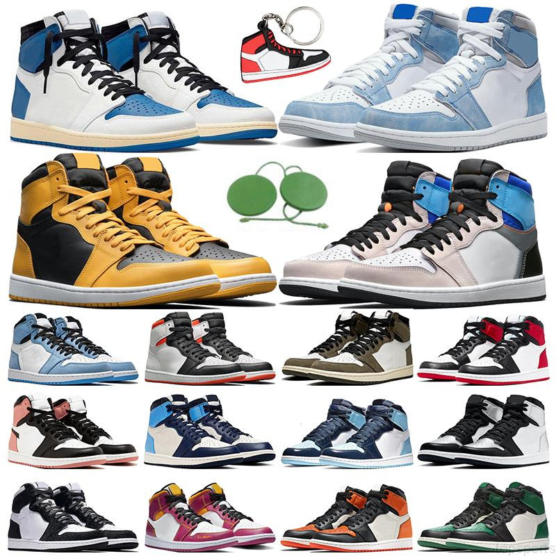 

Jumpman 1 1s men women trainers shoes Fragment Hyper Royal Pollen Prototype University Blue Obsidian Bred Toe UNC Dark Mocha Cactus Jack