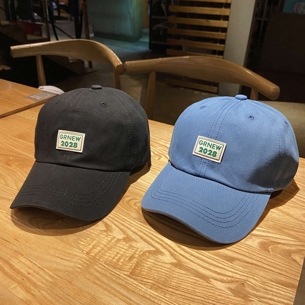 

,snapback Spring and summer hat women's Korean soft top ins fashion brand baseball cap simple versatile student, Blue;gray