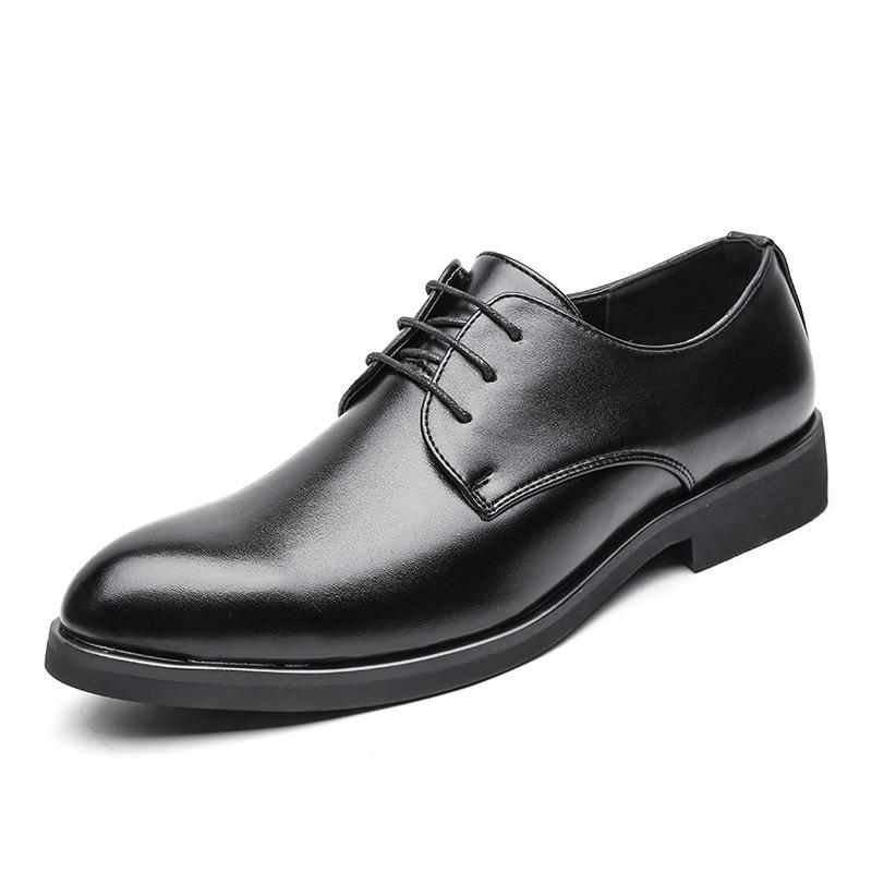 

Large Size Men's Shoes British Business Suit Leather Dress