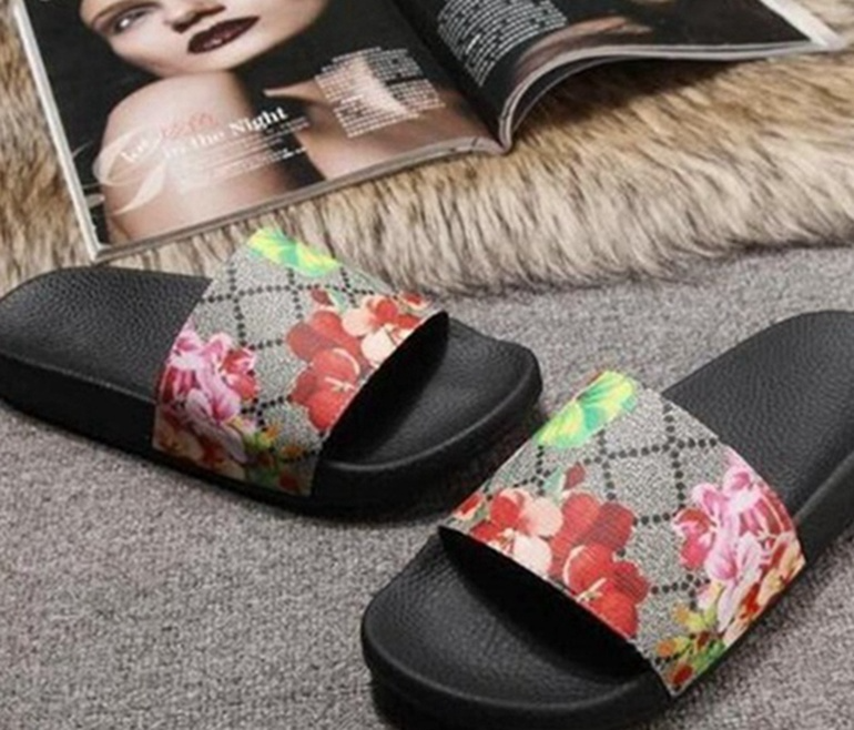 

TTS With Box Womens Sandals fashion Men Women sandals Ladies Flip Flops Loafers Black White Red Green Slides Shoes 0EBG, Make up the difference