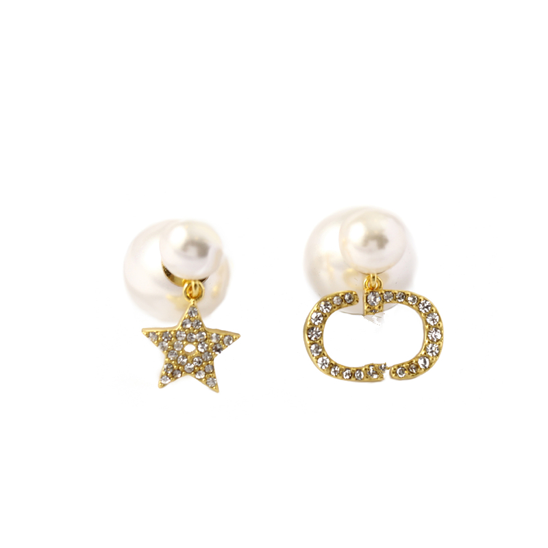 Studs Designers Earrings Fashion Jewelry Gold Stud Set Classic D Letter Brand For Women Men Pearl Wedding Party Luxurys Gift-image-747599894