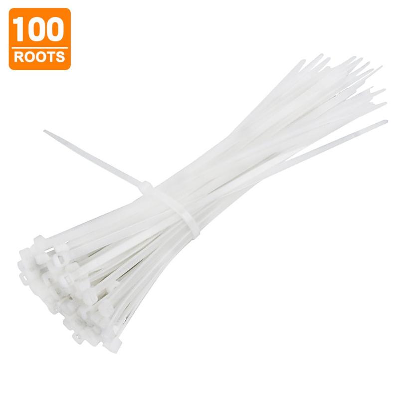 

Pcs Natural Cable Ties High Quality Nylon Zip Wire Data Finishing Computer Cables & Connectors