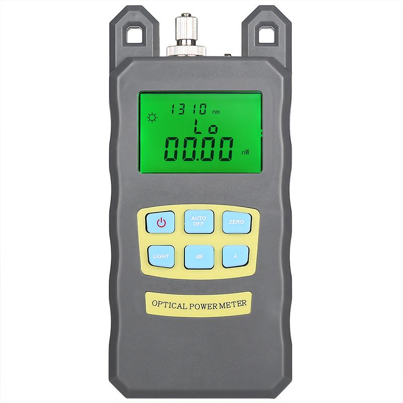 

Fiber Optic Equipment AUA-70A OPM Optical Power Meter 70dBm~+10dBm ARRIVAL Handheld Tool FC/SC Adapter