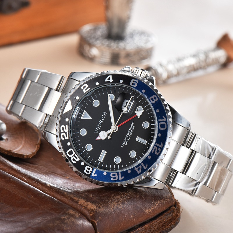 

High quality high grade 2021 foreign trade hot selling men's cross-border a alloy quartz watch Lao GMT oyster cheap watch manufacturer wholesale, 123