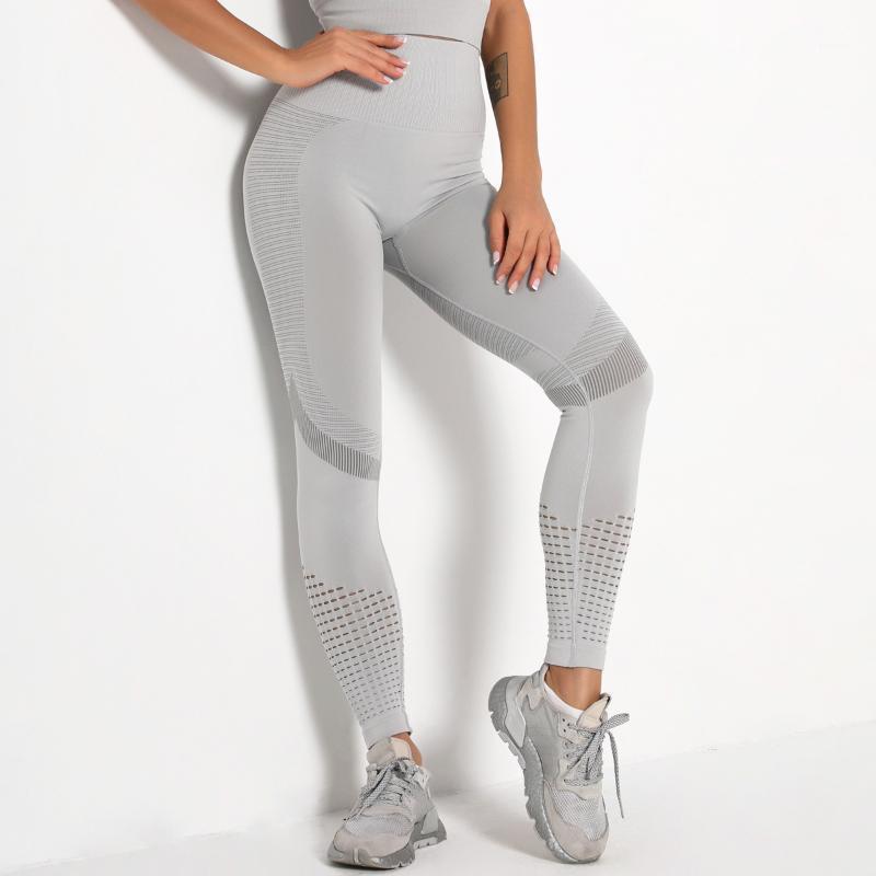 

Women' Yoga Pants High Waist Classic Hollow Out Sports Leggins Pant Fitness Breathable Workout Running Trousers Outfit, Black