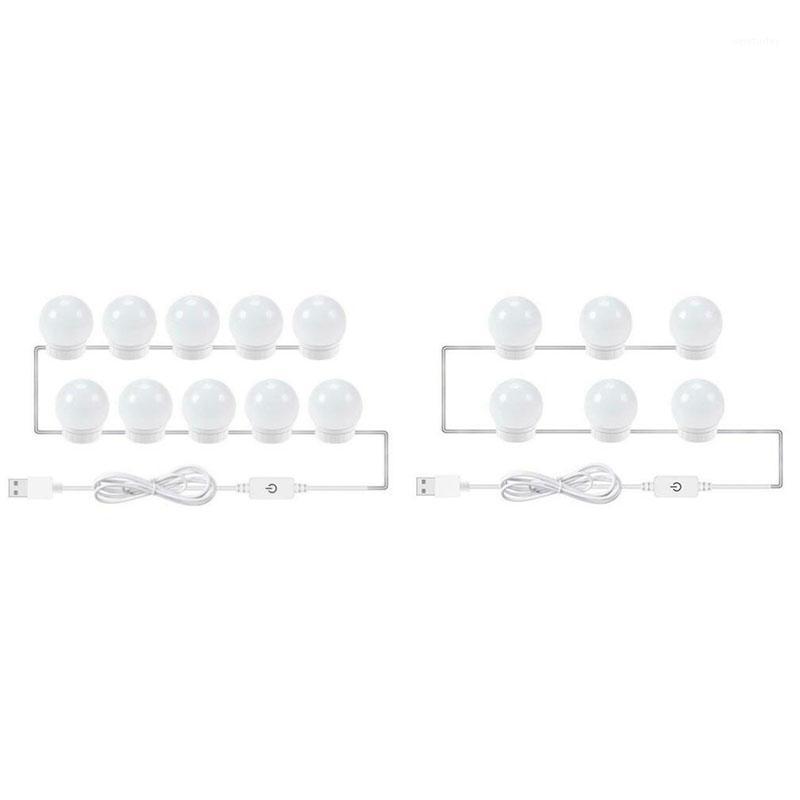 

Party Decoration Dimmable Led Bulbs, Tricolor Mirror Front Light, Simple Makeup Contact Adjustable Dimming Bulb