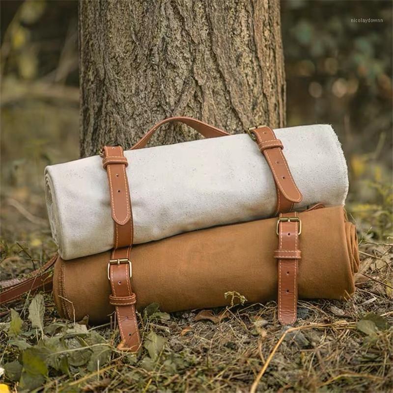 

Carpets Extra Large Picnic Blanket, Solid Canvas Portable Mat, Ultralight Beach Blanket ,Camping Travel Mat ,Outdoor Mattress