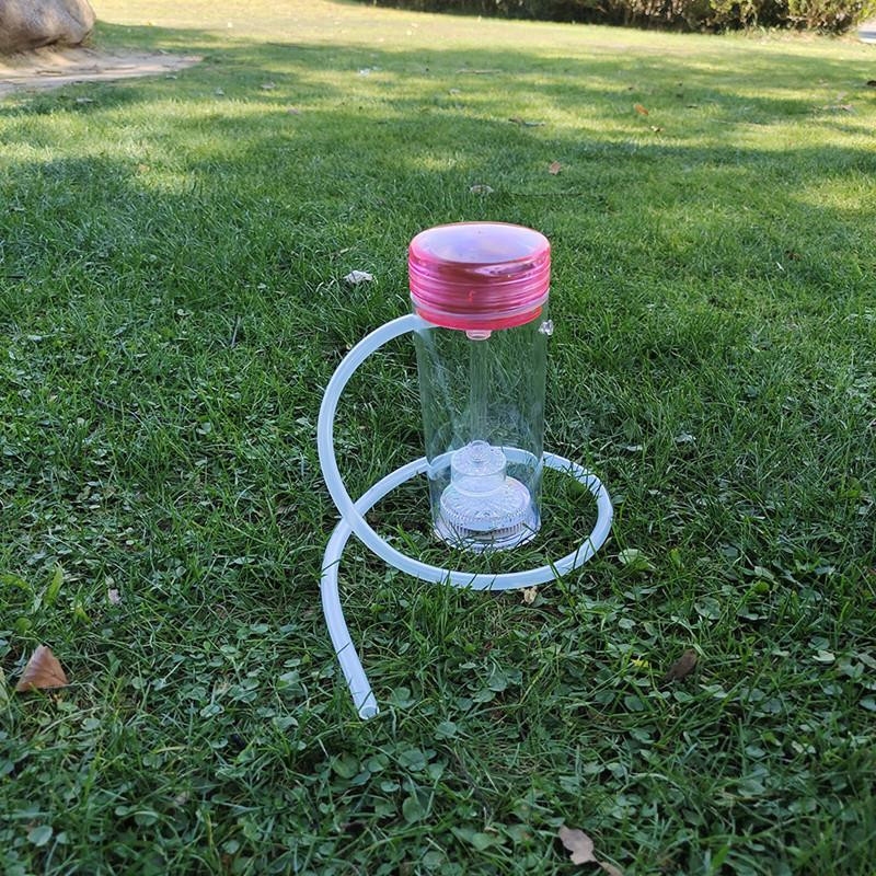 

water pipe Mini Arab hookah glass water pipe vapro Led lighting Complete Set 1 Hose Hookahs shisha Glass Vase portable hookah dab rig bong