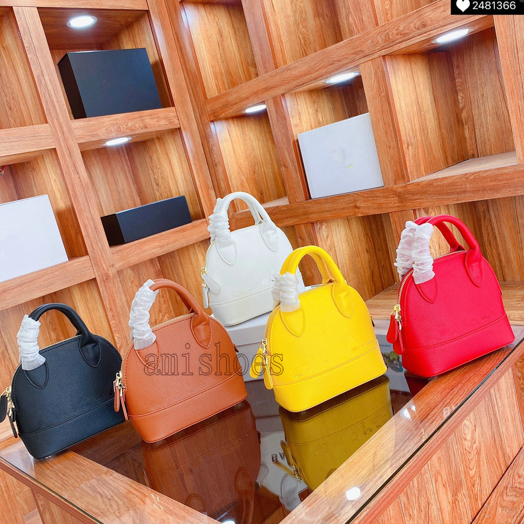 

Ville Top Handle XXS Hand Shell Bag Womens Brand Leather 2Way Shoulder Bags Letter CrossBody Tote Purse, No bag