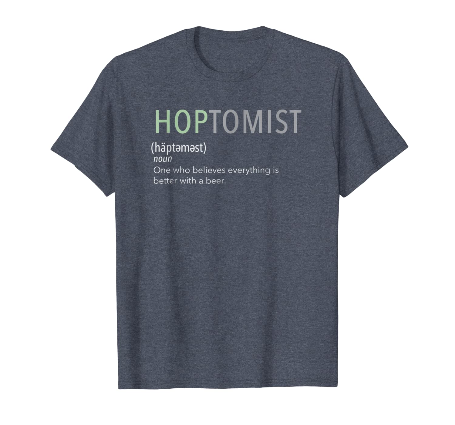 

hoptomist brewery craft beer drinking tshirt craft beer love, White;black