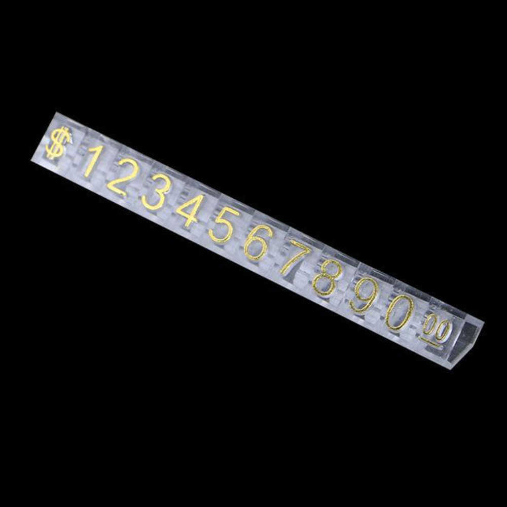 

Shelf Label Jewelry Pricing Cube Bar Magnet Prices Displays Plastic