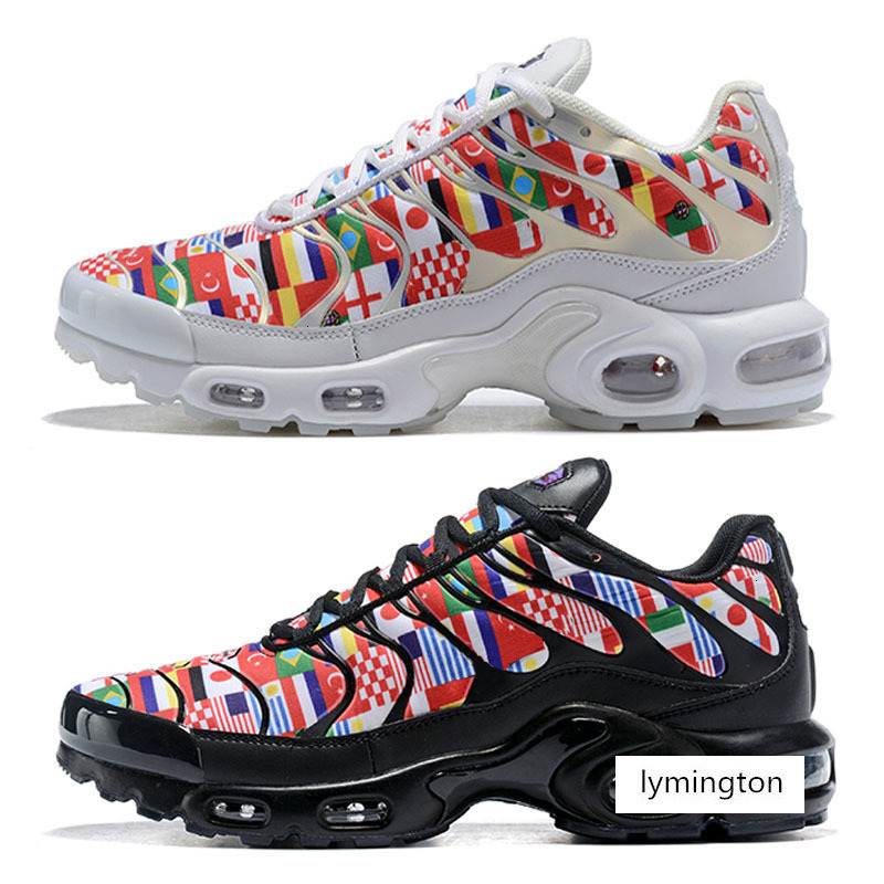 

Mens Mercurial Plus Tn Ultra SE Black White Orange Desinger Running Shoes Women MenTrainers Sports Sneakers Size 36-46, As photo 1