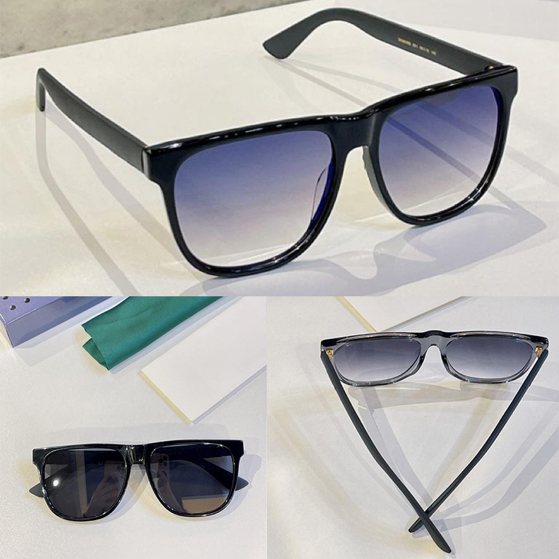

Sunglasses For Men and Women Summer style Anti-Ultraviolet 0010S Retro Plate Plank Full frame fashion Eyeglasses Random Box