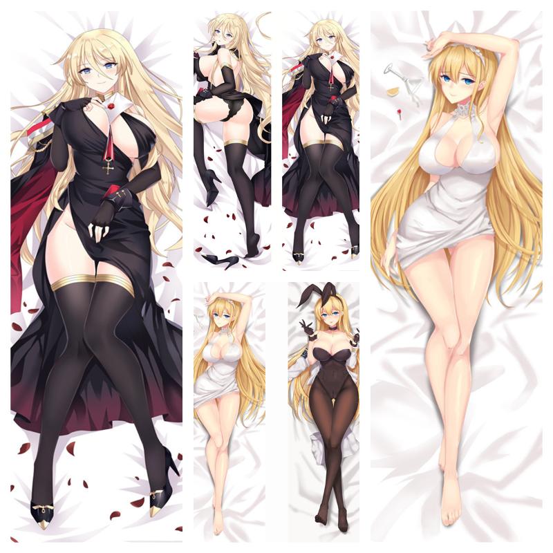 

Pillow Anime Games Azur Lane Dakimakura Victorious Pillowcase DIY Customized Cushion Cover Home Bedding Hugging Body Case