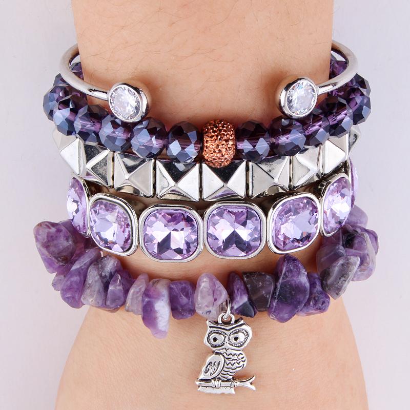 

Beaded, Strands RH Fashion Jewelry Multi Stack Bracelet & Bangle Sets For Women Boho Beaded Gift
