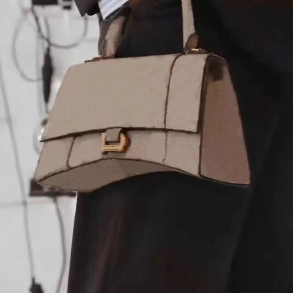 

[WITH BOX] Hourglass bag Functional Amazing top quality classic womens messanger bags handle handbag, L0g0