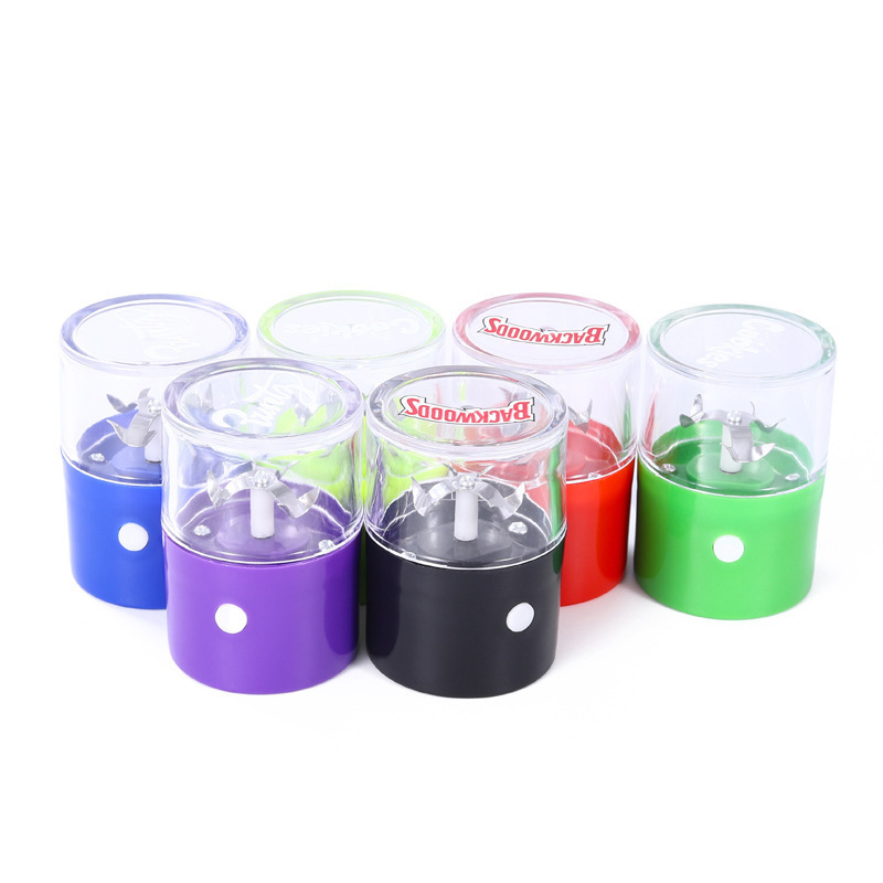 

Electric smoking accessories tobacco grinder mill USB charging breaker colorful Cigarette