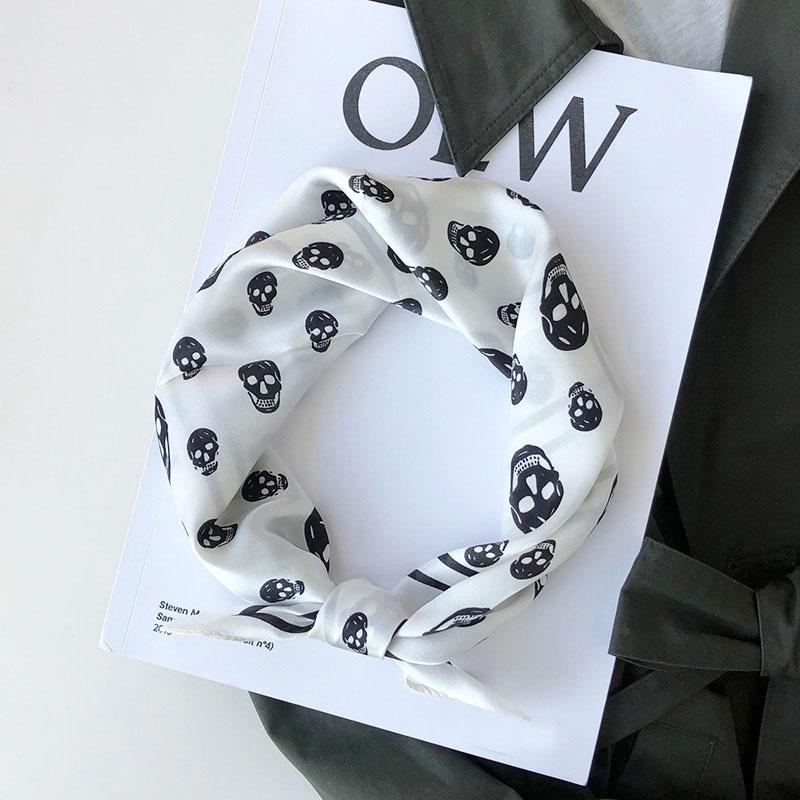 

Scarves Brand 2022 High Quality Women Scarf 100% Real Silk Ladies Foulard Pashmina Shawls And Wraps Soft Bandana Hijab Poncho, Blue;gray