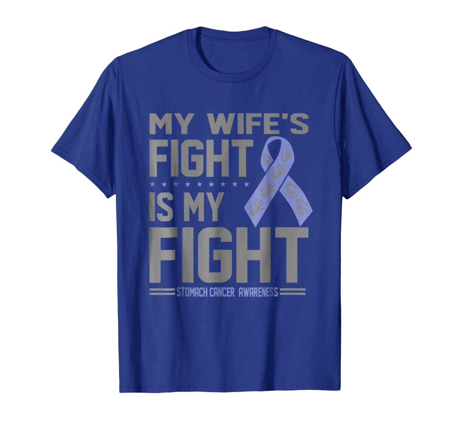 

my wife stomach cancer awareness shirt, White;black