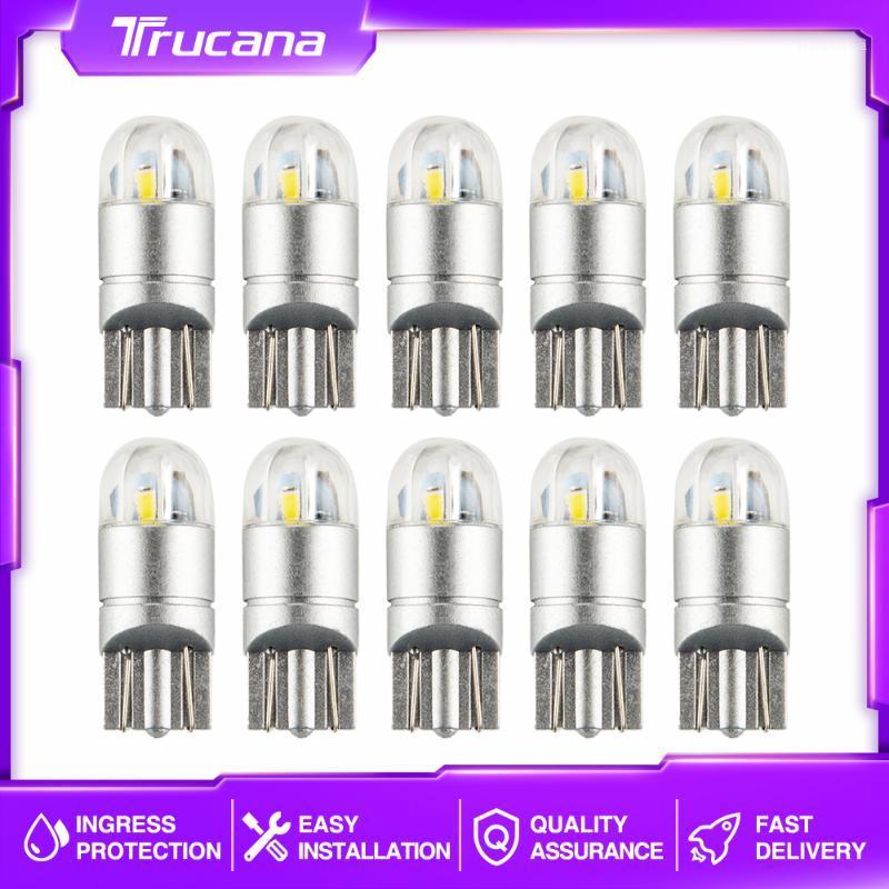 

Emergency Lights Trucana 2x T10 LED W5W 168 Bulb Canbus No Error Auto Interior Lighting Car Turn Signal Reverse Lamp 12V White