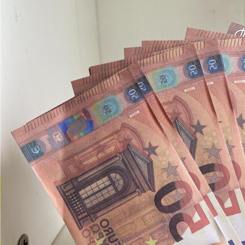 

Most Realistic Prop Money Euro Dollar Pound Bar Props Children's Adult Game Stage Special Toys Movie Nkkjr