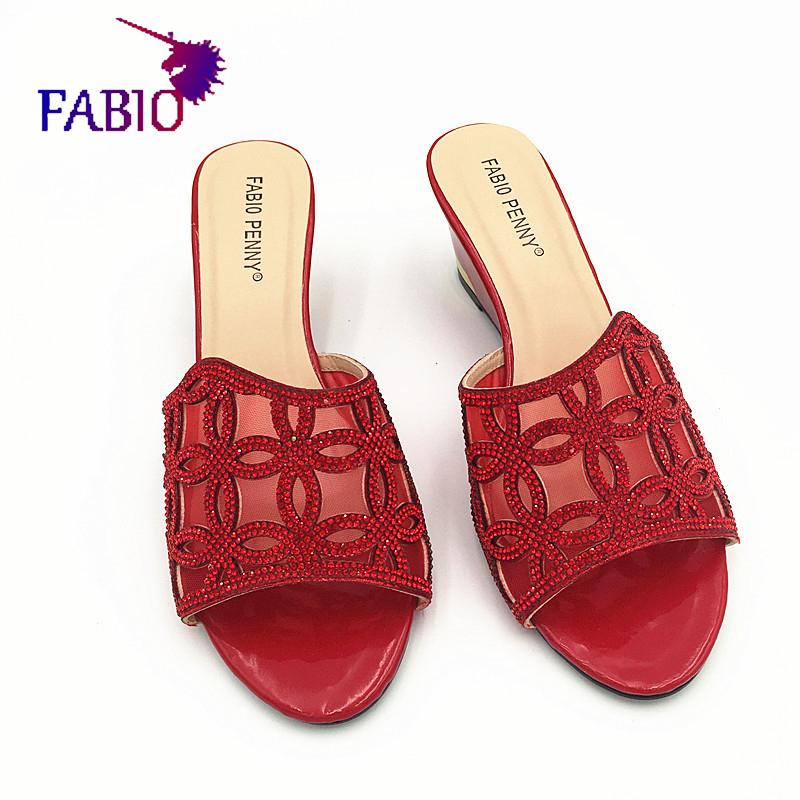 

Slippers The Mesh Shoes Have Diamond, Black