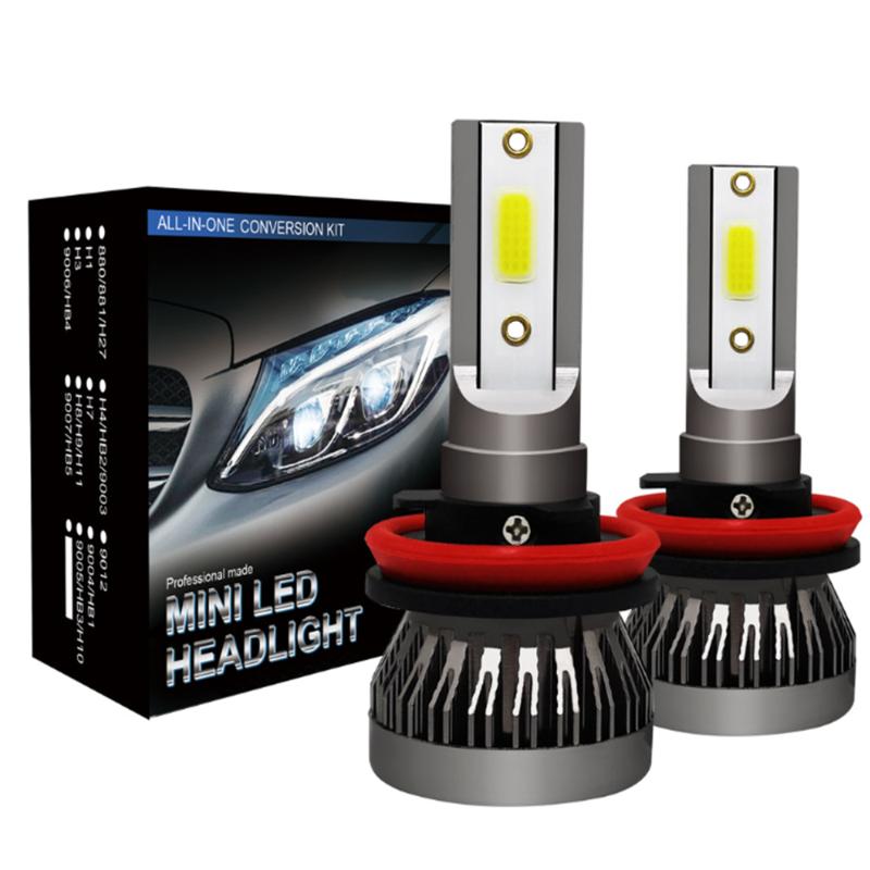 

Car Headlights 2/1pc Mini 1 Headlight Kit Led H4 Headlamp Lamp Lights Auto
