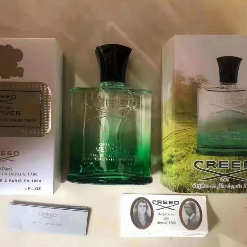

Solid Parfume Creed Green Faith Original Vetiver Men's Taste Perfume for men cologne 120ml high fragrance good quality