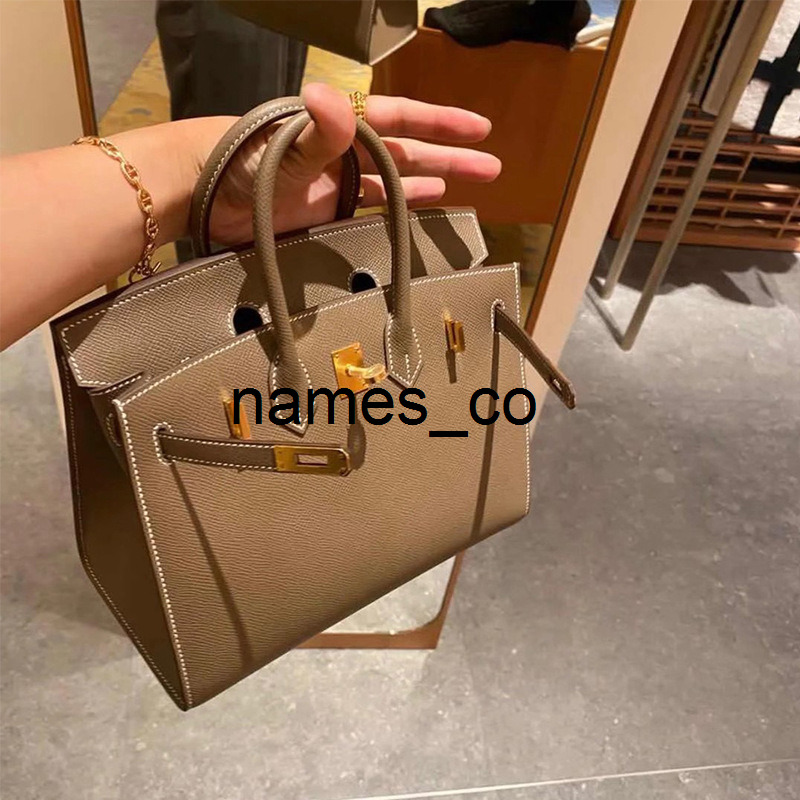 

High Quality Luxurys bags designer hands 2021 new leather palm pattern hand large capacity cowhide Kellys's women's bride's wedding