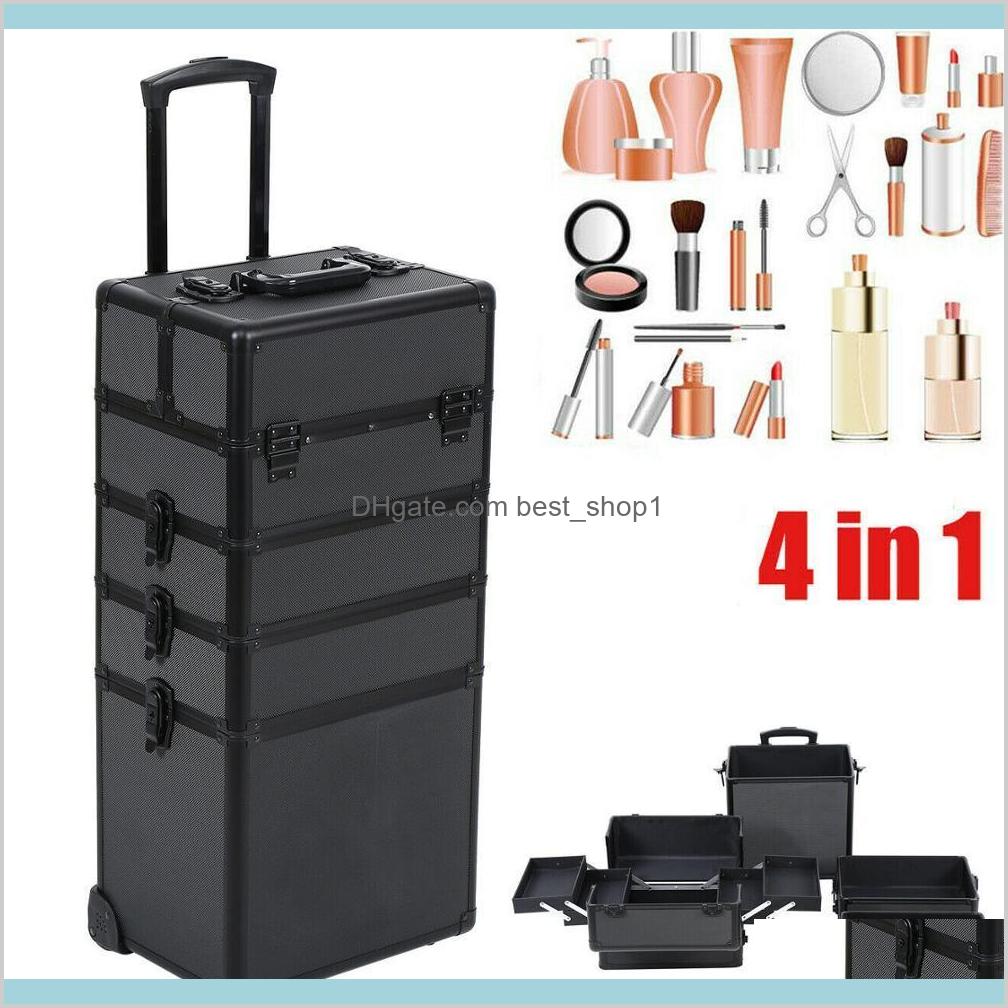 

Garden Housekeeping Boxes Bins Make Up Case Hairdressing Vanity Beauty Cosmetic Box Trolley Large Q1130 Uardc