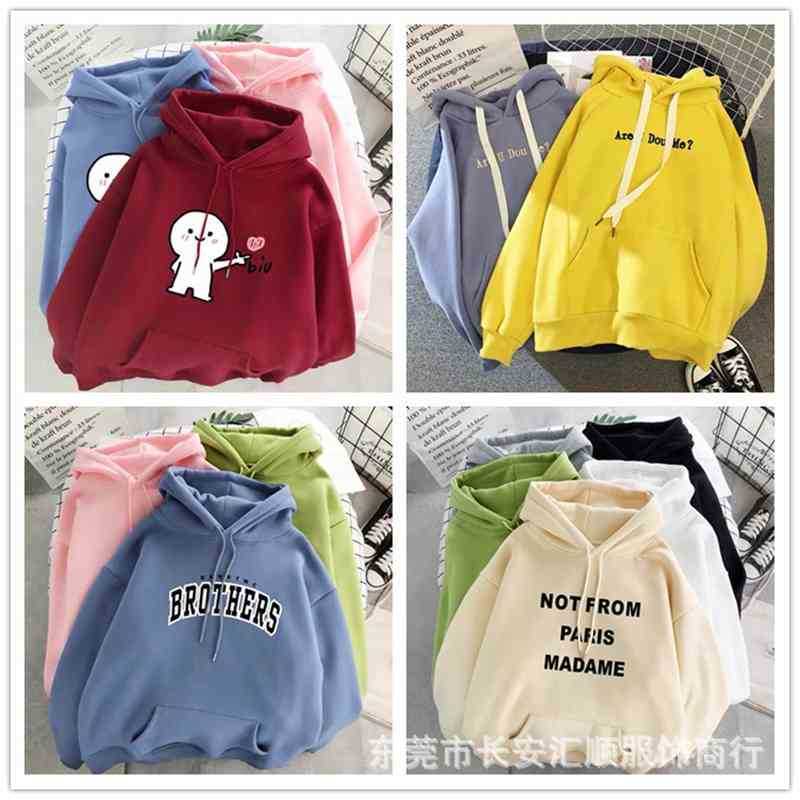 

hoodiesMiscellaneous hooded clothes and women's new products in autumn 2020, Variegated