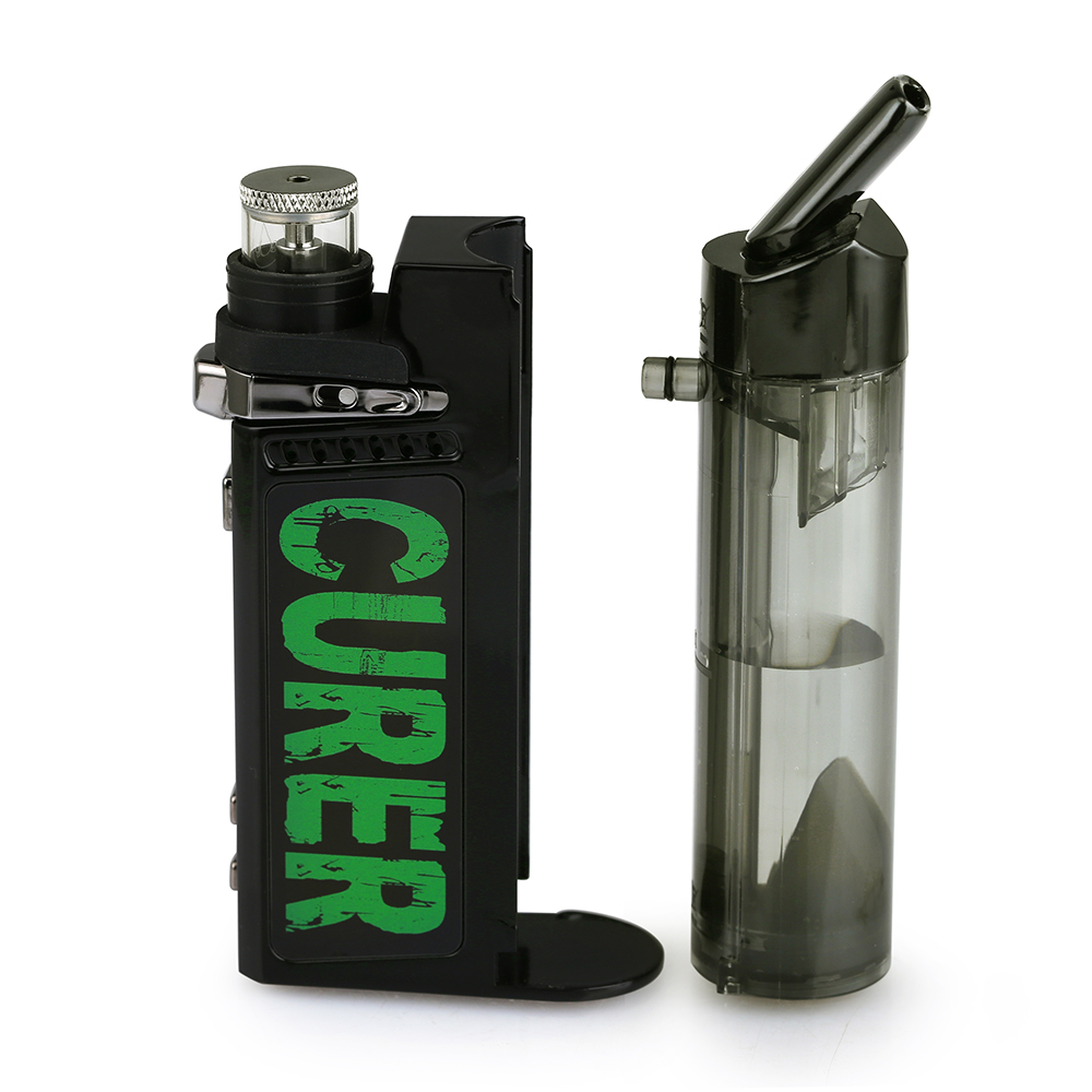 

E cig Curer kit spin spin-dry herb vaporizer for wax vape pen dab rig with water bong tank