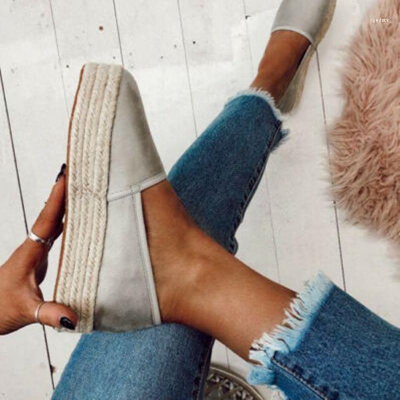 

Dress Shoes Laamei Fashion Women Shose 2021 Womens Platform Espadrilles Pumps Ladies Summer Slip On Comfy Loafers Plus Size11, Style 2 c