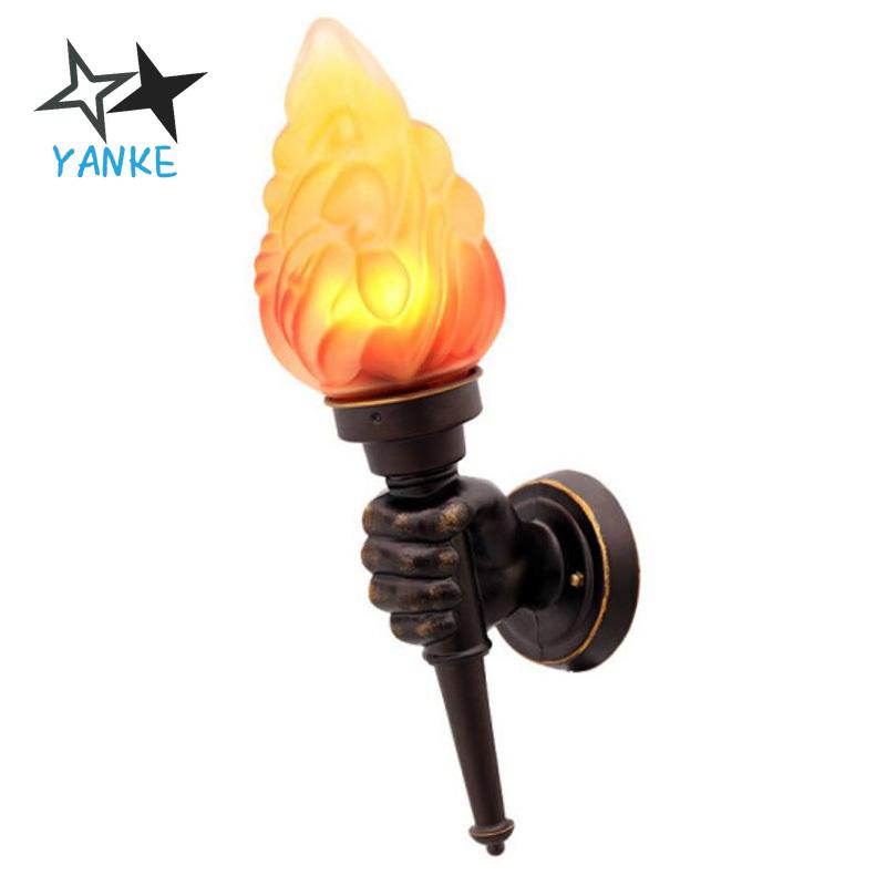 

Nordic Modern LED Wall Lamp Indoor And Torchbearer Type Bedroom Bathroom Hallway Decorative Outdoor Lighting