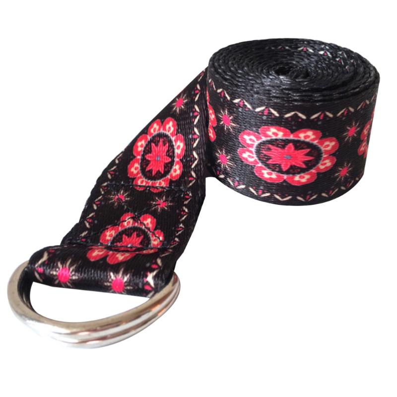 

Yoga Stretch Belt Multi Functional Fitness Resistance Band Portable Strap 183x3.8cm Bands