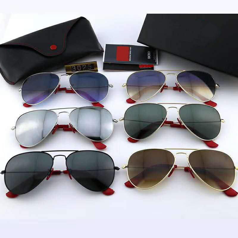 

Polarized 5A+ Quality Sunglasses Eyeglasses For Men Women Fashion UV400 Aviators Pilot Sun Glasses Metal Frame Driving Cycling Sports Beach Golf Brands 3025
