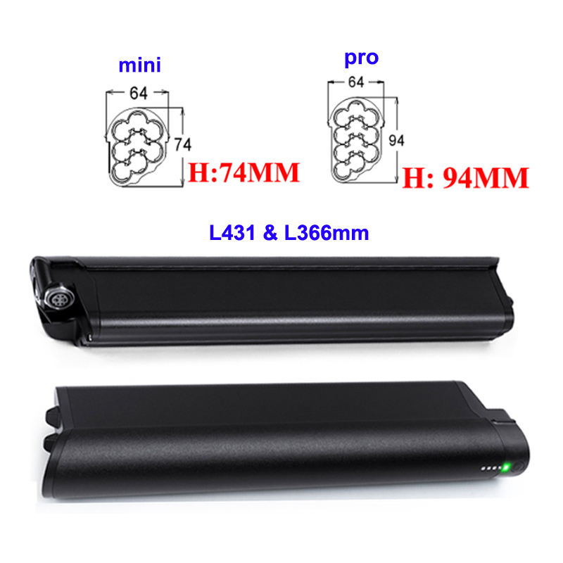 

48V 10.4Ah 12.8Ah 14Ah Electric Bike batteries 500W 750W Reention EEL Magnum Summit Replacement Ebike Frame Inner Battery Pack