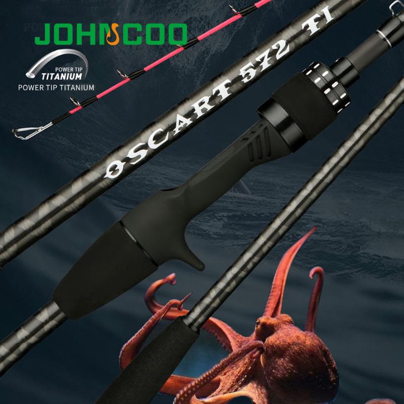 

Boat Fishing Rods JOHNCOO 1.7m Octopus Rod With Sensitive Tip For Jigging Powerful Titanium Big Fish