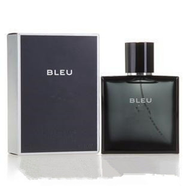 

2021 christmas gift Men's perfume 100ml long-lasting fragrance high-quality large-capacity perfume deodorant black bleu
