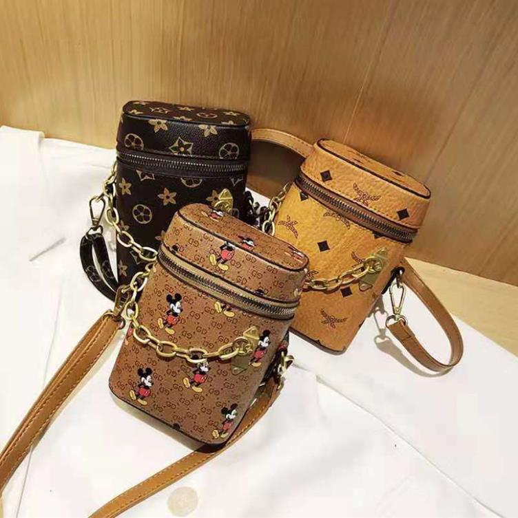 

Vertical Mobile Phone Bag One Shoulder Diagonal Female Small Square Bags Mini Chain Cigarette Case Purse Fashion Design Handbag, As pic