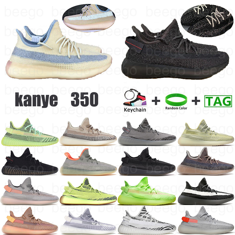 

kanye men women running shoes v2 foam 3m mono ice Carbon Cinder Zebra Static black Yecheil Reflective Beluga Natural outdoor sneakers 350 synth West bred yeezy boost, Shoe box * 1