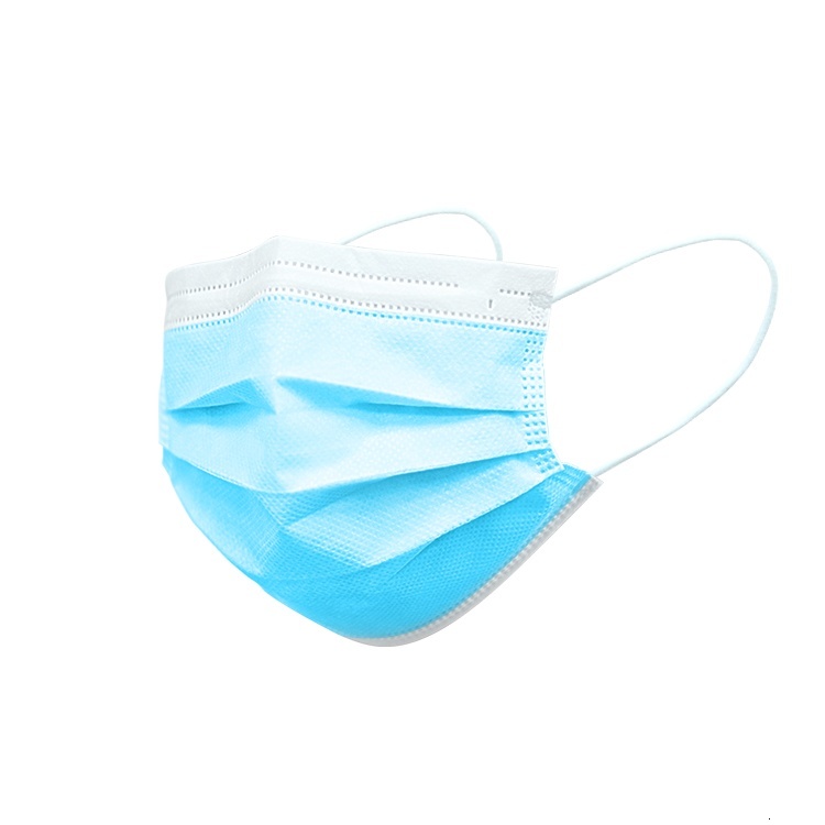 

Masks3ply Surgical Non- Disposable 3 Ply Civilian Blue White Black Color Face Mask