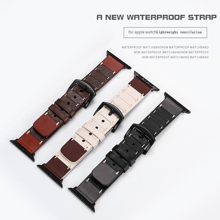 

Alternative Apple Watch Crazy Horse Leather Pin Buckle Strap Accessories