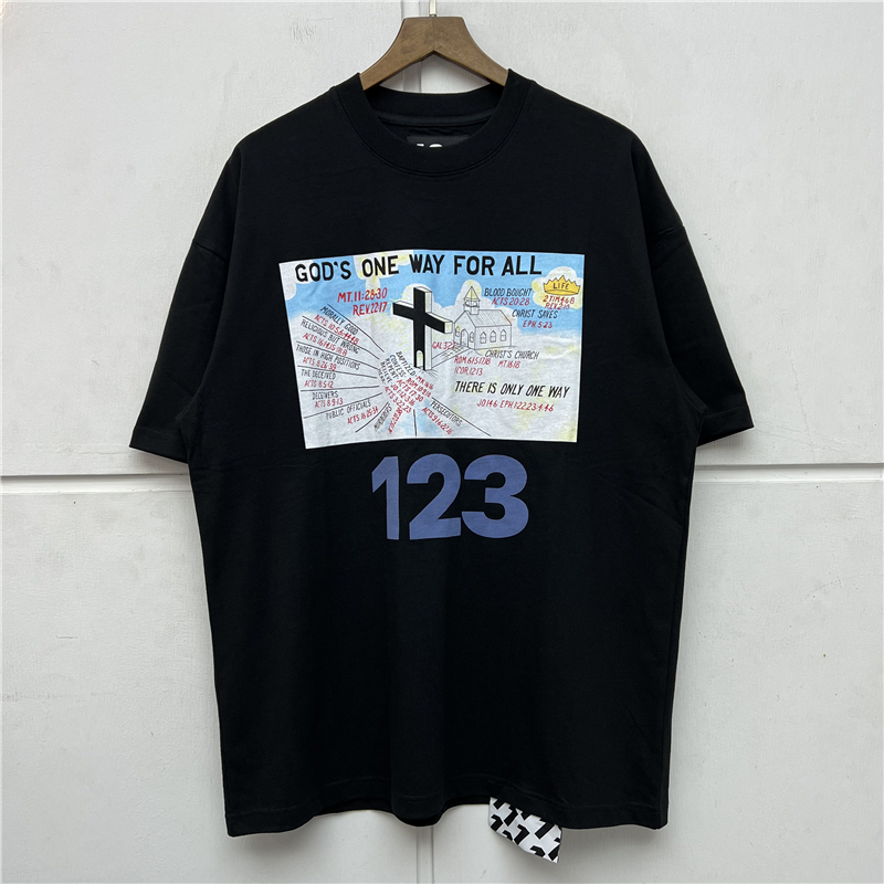 

2022ss Oversized T Shirt Men Women High Quality Vintage Casual Summer Style Tee Tops