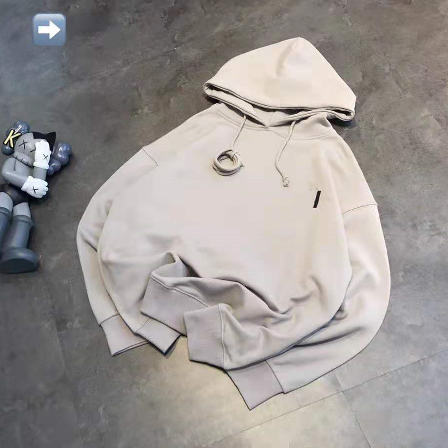 2021 Automne Nouvelle mode WE11 Urbain Lâche et mince Lettre de réducteur Pull à capuche couple de couple de couple de couple