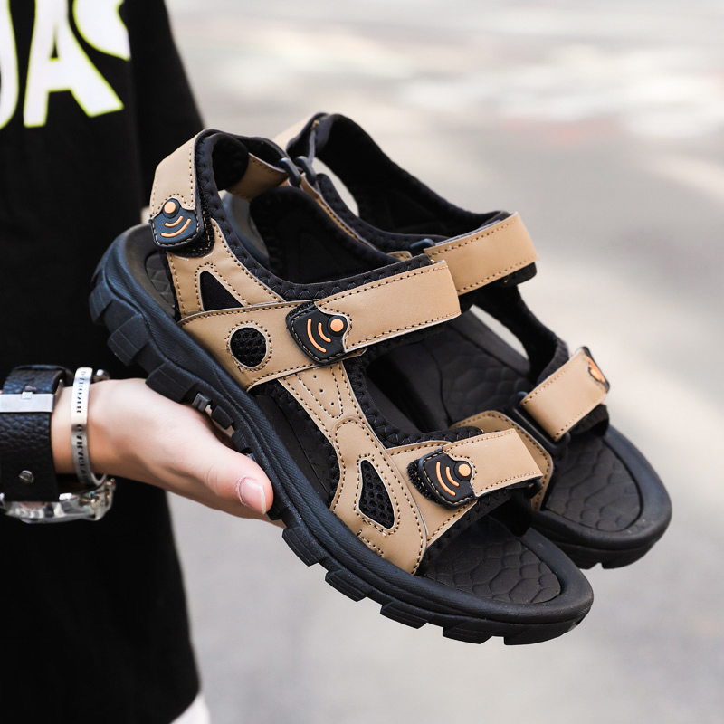 

Men Sport Trainer Sneakers Big Size Slippers Sandals Summer Slides Black Grey White Light Blue Orange Designers flip flops Code: 11-2210, 6i9a7851_1_1