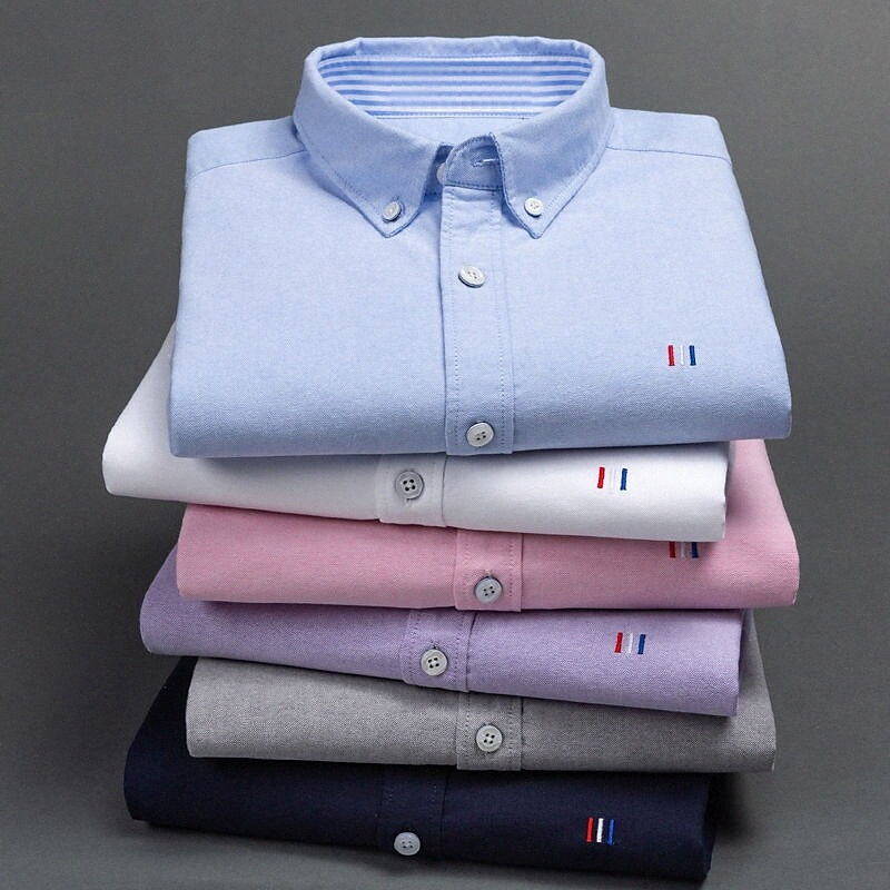 Men's Shirt Striped Plaid Turndown Casual Daily Button-Down Long Sleeve Tops Business Basic Casual A B C / Work X5e5#